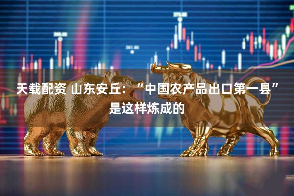 天载配资 山东安丘：“中国农产品出口第一县”是这样炼成的